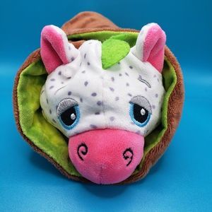 Cutetitos Pink Dragon Beanie Plush 7" Fruititos with Wrap Stuffed Animal Toy